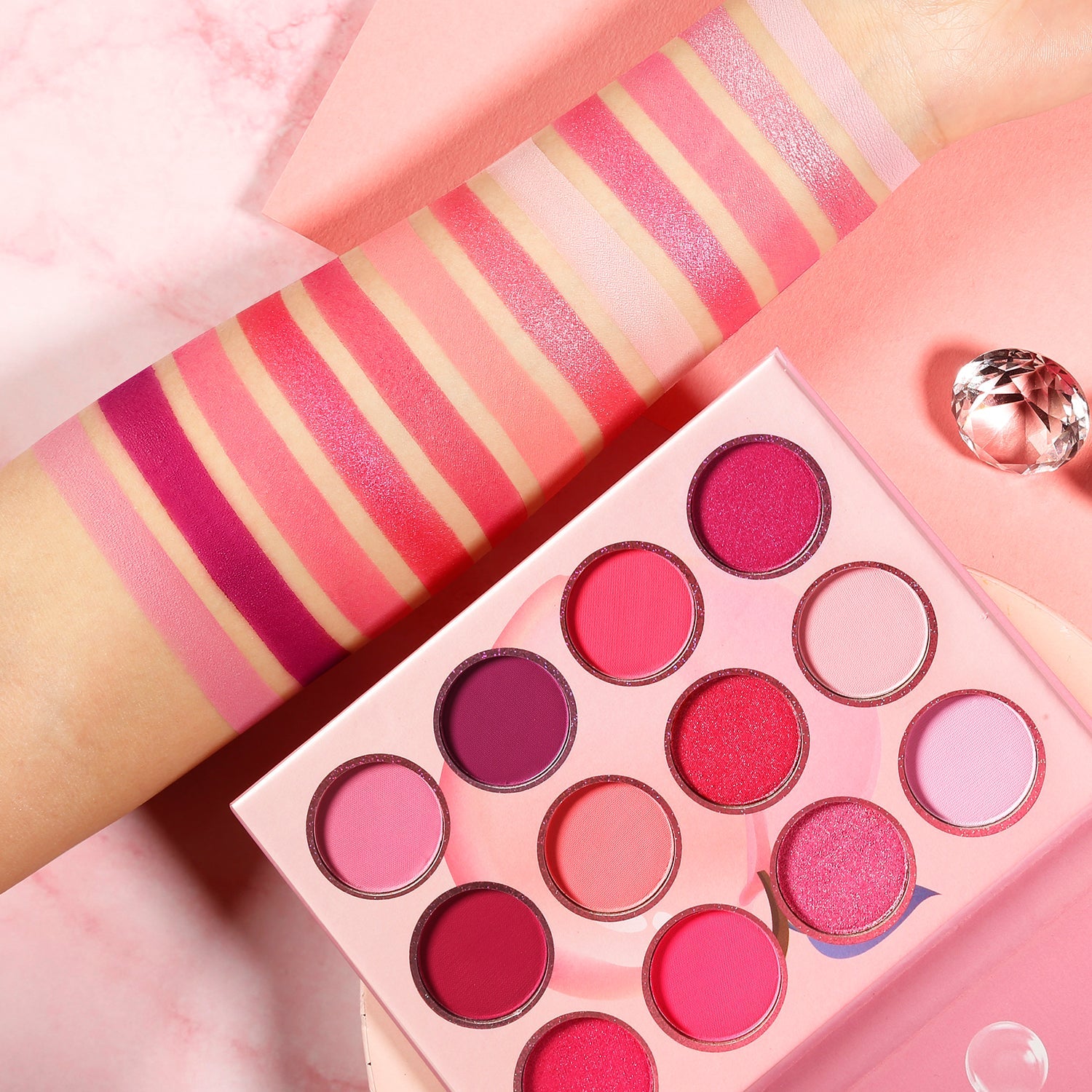Mix Gift Set 5 in 1 Fruit Eyeshadow Palette DE’LANCI