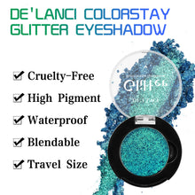 Load image into Gallery viewer, DE&#39;LANCI Rainbow Multichrome Chameleon Eyeshadow  #2E Peacock-DE&#39;LANCI
