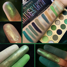 Load image into Gallery viewer, DE‘LANCI Olive Earth 12 Colors Multichrome Green Makeup Palette-DE&#39;LANCI
