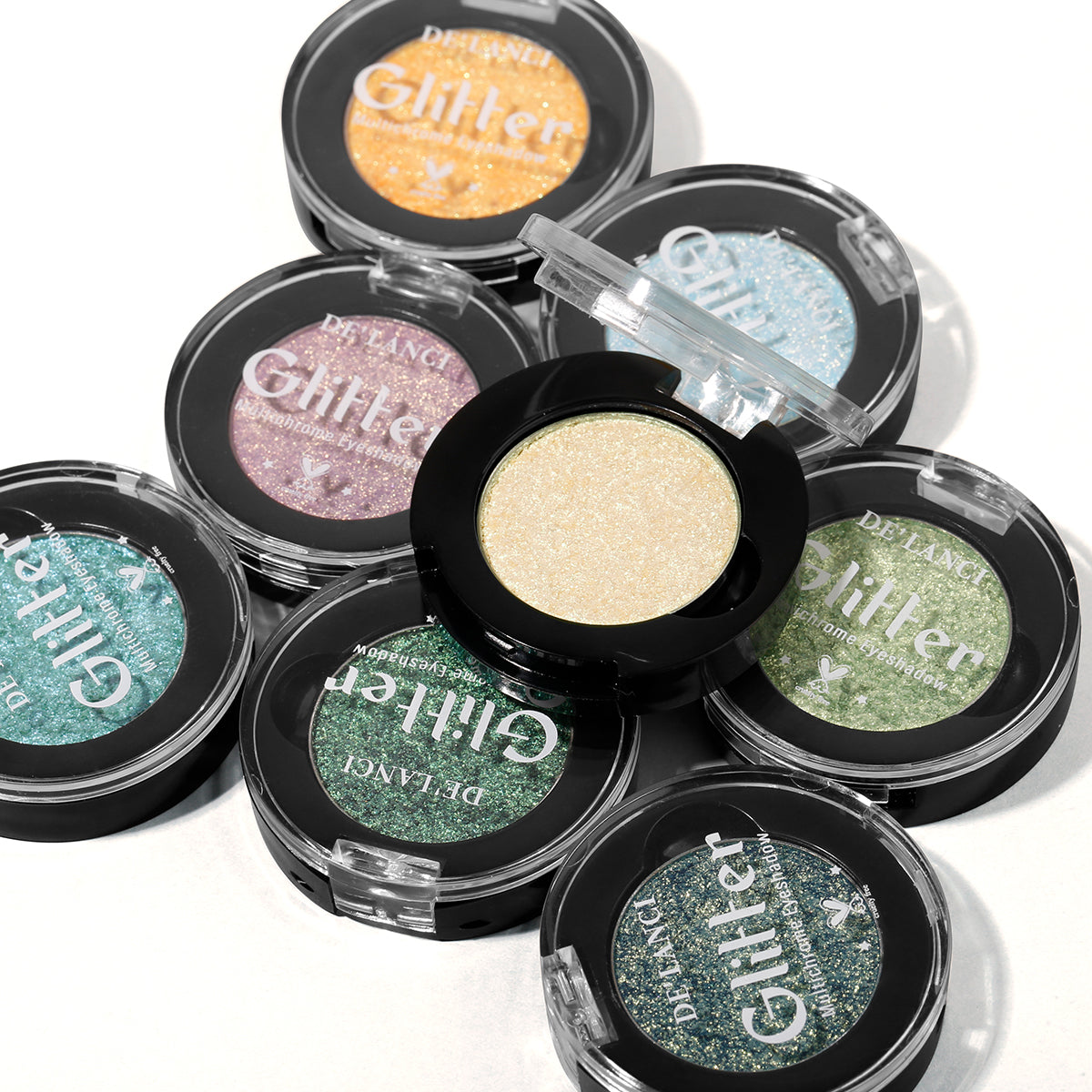 DE'LANCI Rainbow Multichrome Chameleon Eyeshadow #6D