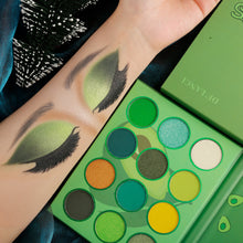 Load image into Gallery viewer, Avocado Green Eyeshadow Palette 12 Colors DE’LANCI
