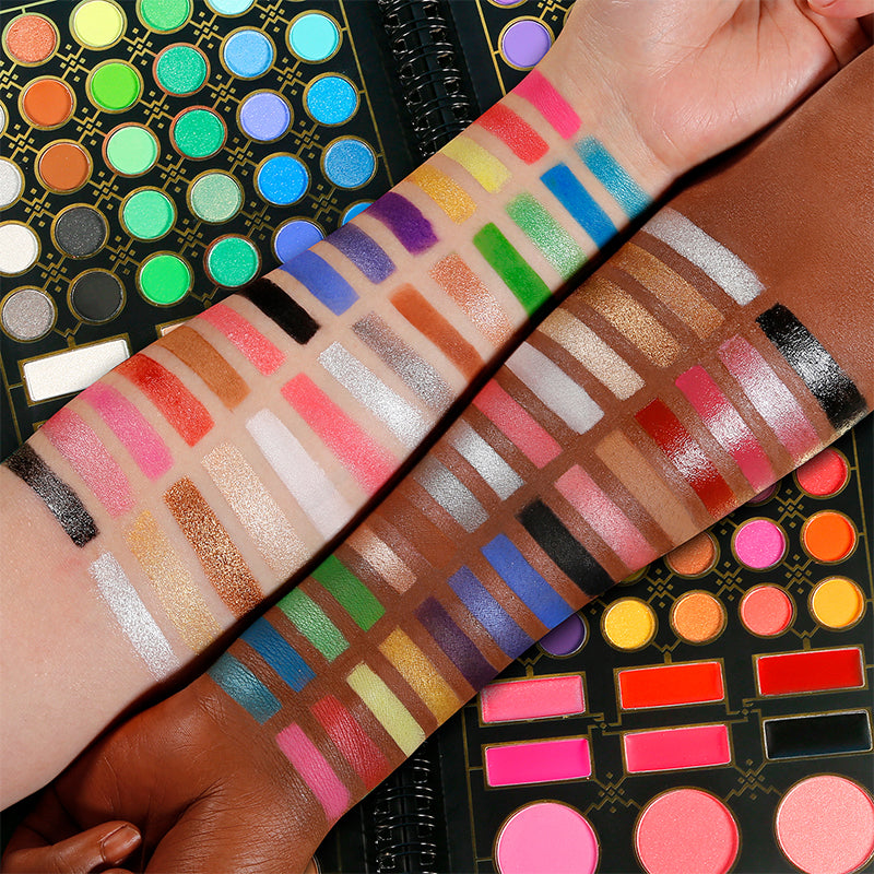 DE'LANCI NEW 78 Colors Mixing Makeup Palette Just Dance-DE'LANCI