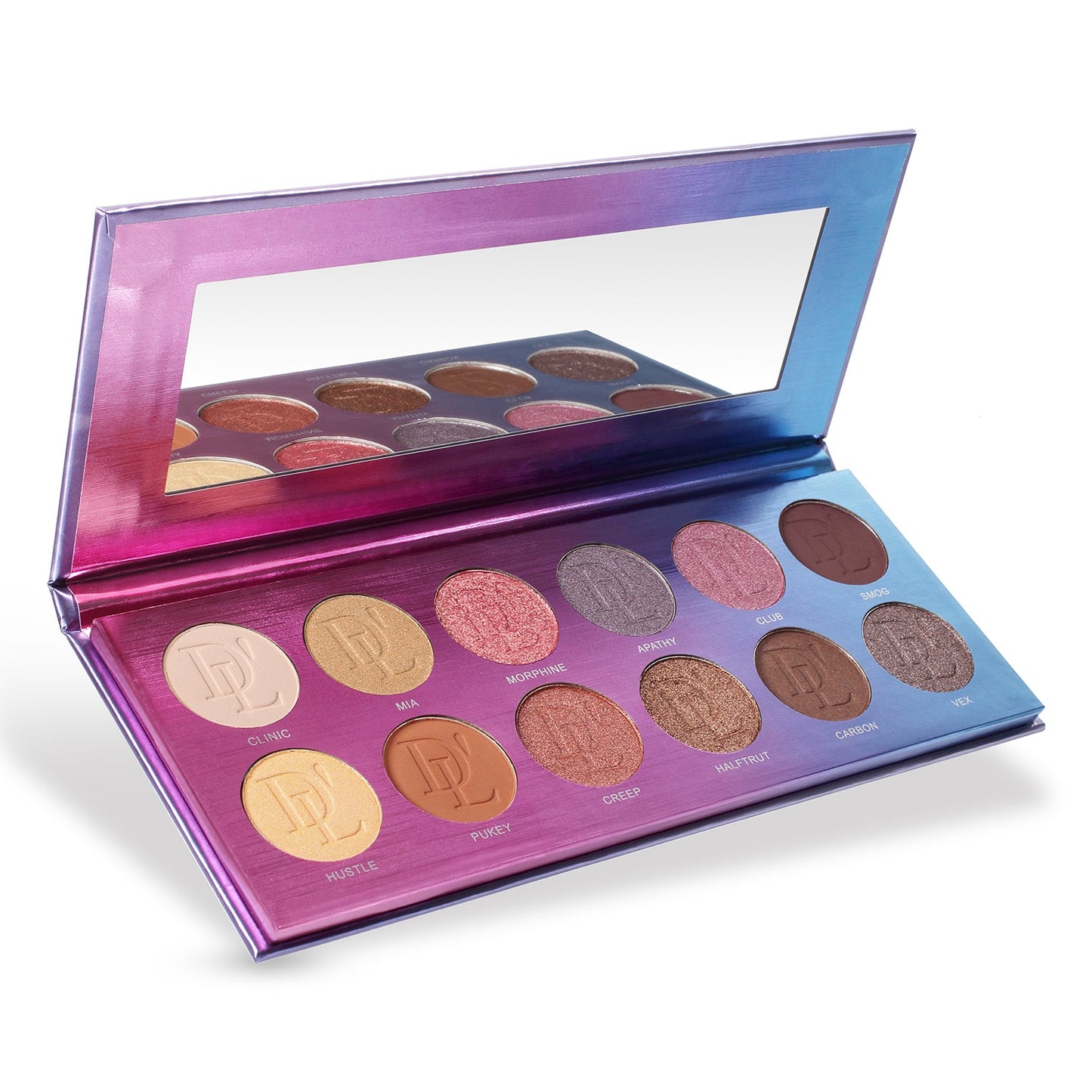 DE'LANCI 12 Color Purple Celibacy Eyeshadow Makeup Palette