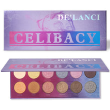 Load image into Gallery viewer, DE&#39;LANCI 12 Color Purple Celibacy Eyeshadow Makeup Palette
