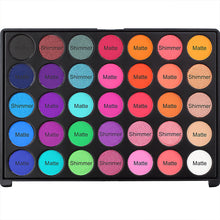 Load image into Gallery viewer, DE&#39;LANCI 35 Colors Matte Shimmer Eyeshadow Makeup Palette
