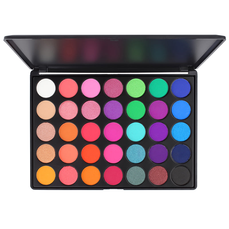 DE'LANCI 35 Colors Matte Shimmer Eyeshadow Makeup Palette